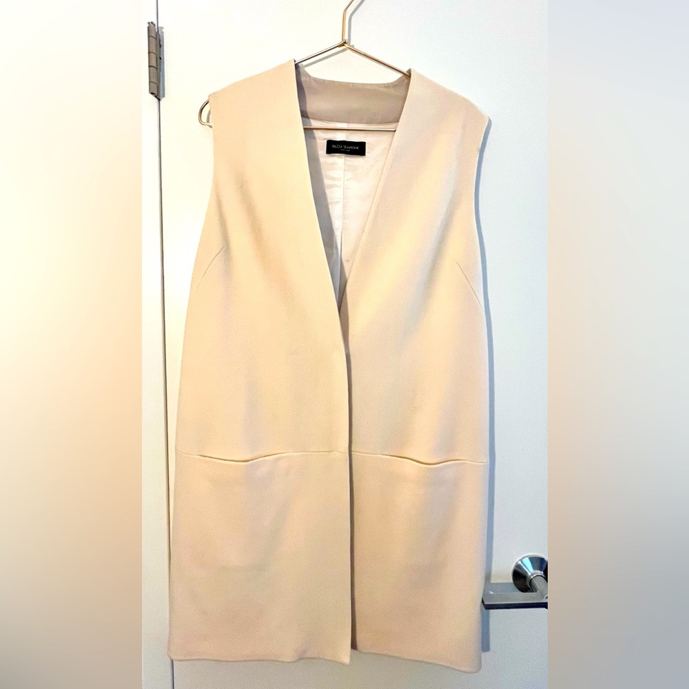 Piazza Sempione wool tunic vest